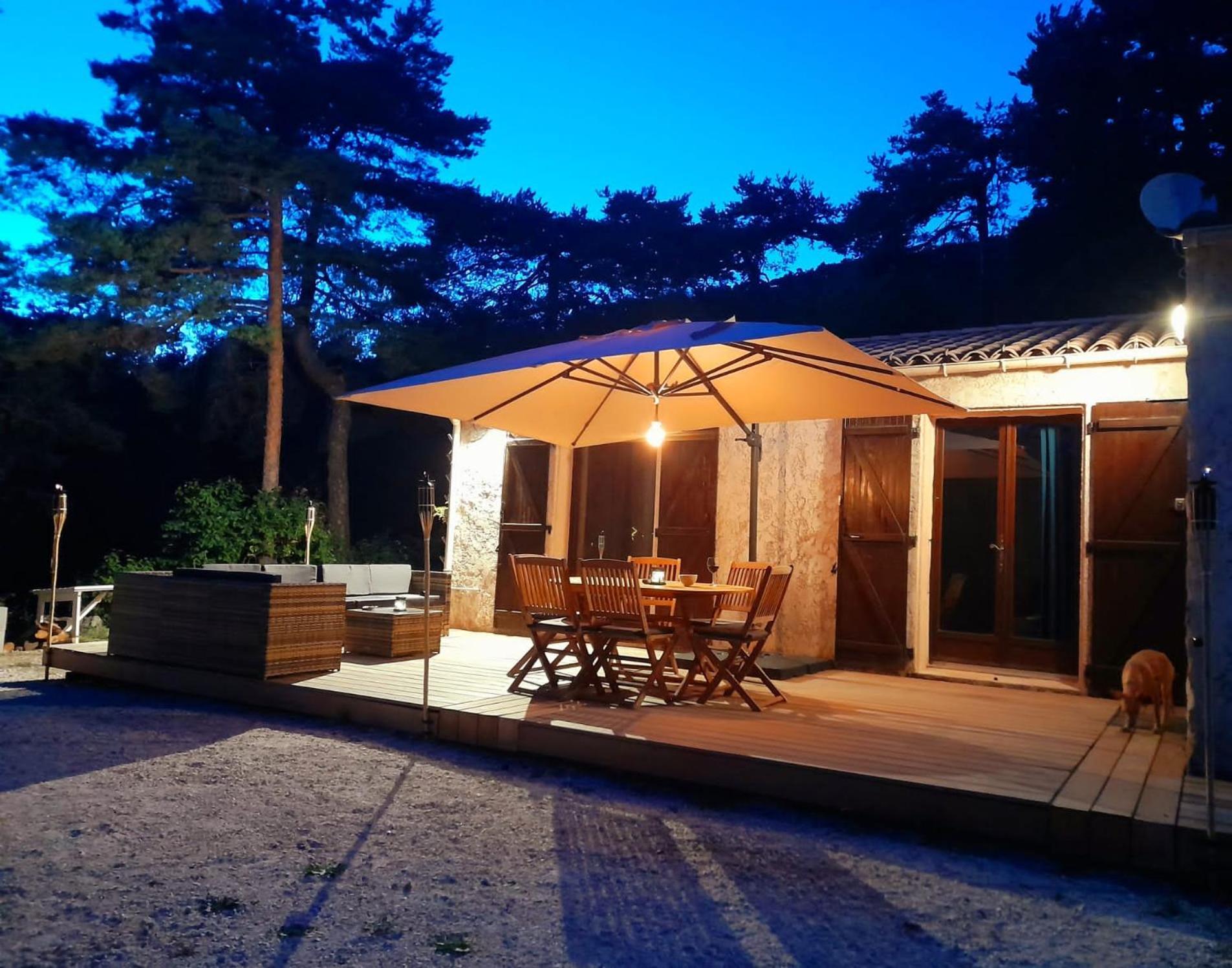 Les Rocailles Villa Valderoure Eksteriør billede
